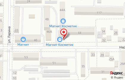 Кондитерский магазин Сластена на Народной улице на карте