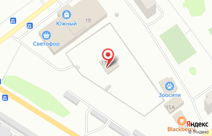 Автостоянка в Уфе на карте