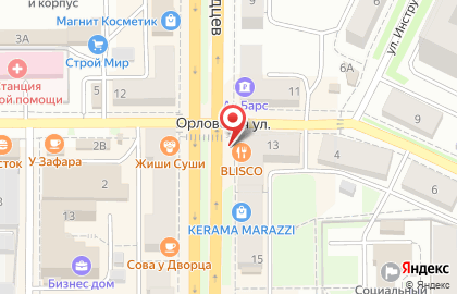 Магазин Красное & Белое на проспекте Автозаводцев, 13 на карте