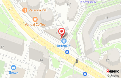 Супермаркет здорового питания ВкусВилл на улице Генерала Белобородова, 11 на карте