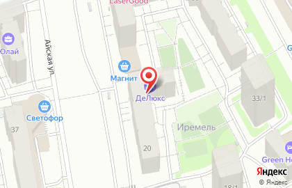 Хостел ДеЛюкс на карте
