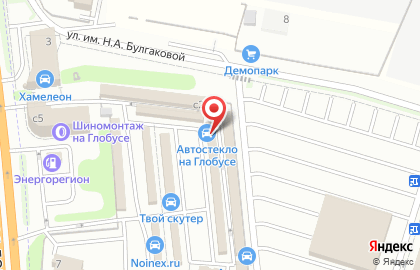 Магазин автозапчастей в Рязани на карте