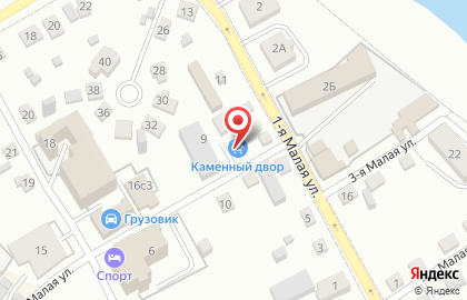 Производственно-торговая компания Каменный двор на 3-ой Малой улице на карте
