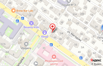 Ателье Валерия в Кировском районе на карте