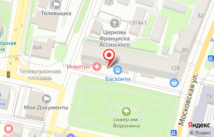 Русское Радио Калуга, FM 102.1 на улице Поле Свободы на карте