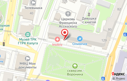 Европа Плюс Калуга, FM 102.6 на карте