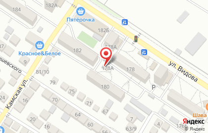 Продуктовый магазин Югтрейд на карте
