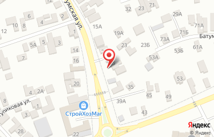 Продуктовый магазин в Грозном на карте