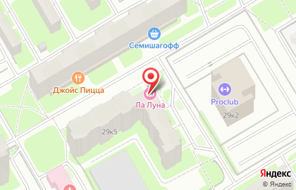 La luna на карте