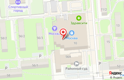 Магазин женской одежды и медицинской спецодежды Вента на карте