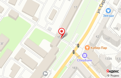 Банкомат Банк ВТБ24, представительство в г. Хабаровске в Кировском районе на карте