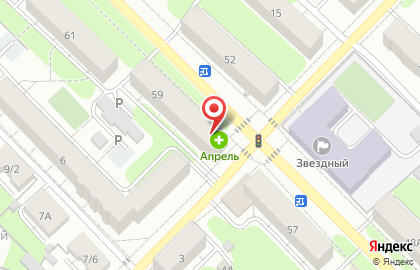 Аптека Апрель в Иваново на карте