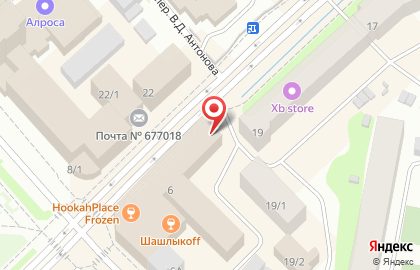 Ломбард городской центр расчетов в Якутске на карте