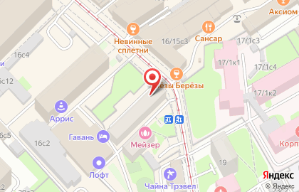 Торговая компания Астория Косметик на Бауманской улице на карте