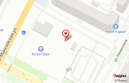 Парк развлечений Радуга на карте