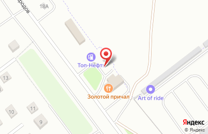 Сеть АЗС Аурум на проспекте Дружбы Народов на карте
