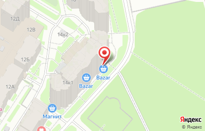 Магазин правильного питания Bazar на карте