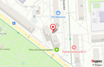 Норма на улице Чапаева на карте