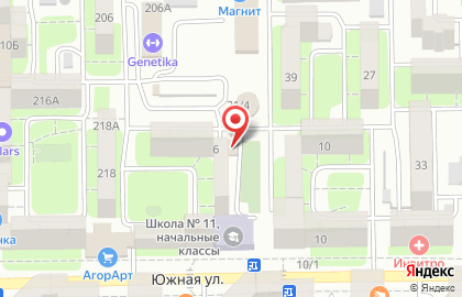 Медицинский центр Гиппократ в Новороссийске на карте