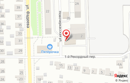 Супермаркет Мария-Ра на Новочеркасской улице на карте