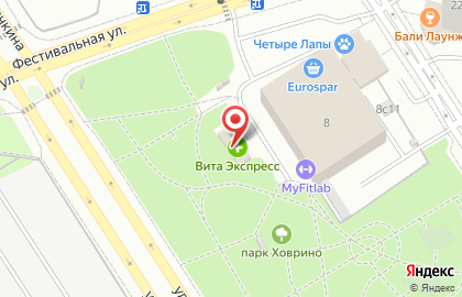 Дом быта в Москве на карте
