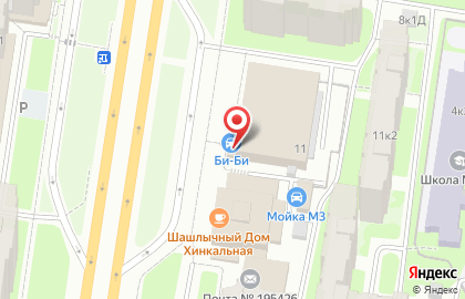 Магазин напитков и табачных изделий на Индустриальном проспекте на карте
