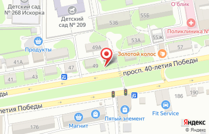 Салон оптики Семейная ОПТИКА в Ростове-на-Дону на карте