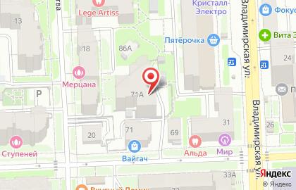 Строящиеся объекты, ООО Астрим-Строй на улице Розы Люксембург на карте