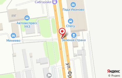  EXEED ЦЕНТР РАДАР НА ФРУНЗЕ на карте