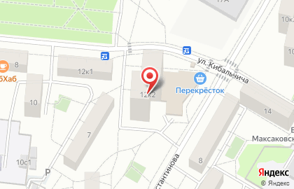 Перекресток на ВДНХ на карте