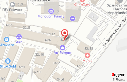 СВ Сервис - ремонт в Москве и МО на карте