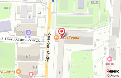 Московская аптека на ВДНХ (ул Аргуновская) на карте