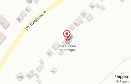 Пансионат для пожилых Уральские просторы на карте