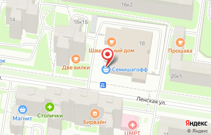 Магазин финских товаров в Санкт-Петербурге на карте