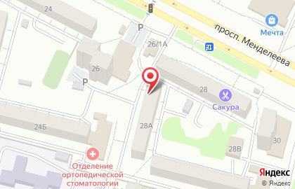 Агентство недвижимости Омск Риэлт на карте