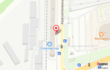 Магазин ортопедических матрасов и товаров для сна Askona в Краснополянском проезде на карте