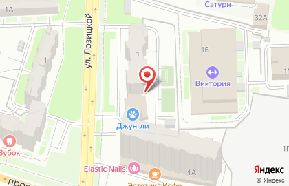 Квалитет в Октябрьском районе на карте