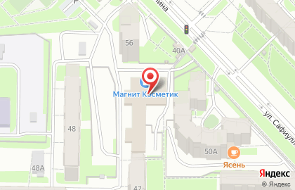 ОАО Банкомат, АКБ Абсолют Банк на улице Сафиуллина на карте