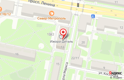 Компания Фаворит на улице Карла Маркса на карте