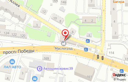 Автомагазин Маслоград на карте