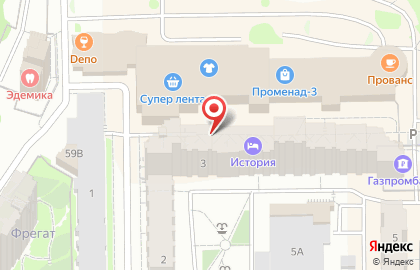 Студия массажа Tebeklitsu на карте