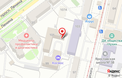 Лирис на улице Володарского на карте