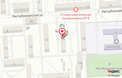 Производственная компания Полипласт на Республиканской улице на карте