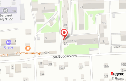 Магазин Ассорти-экспресс на улице Воровского на карте