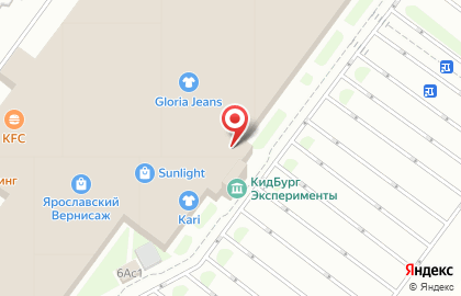 Торгово-развлекательный комплекс Ярославский Вернисаж на карте