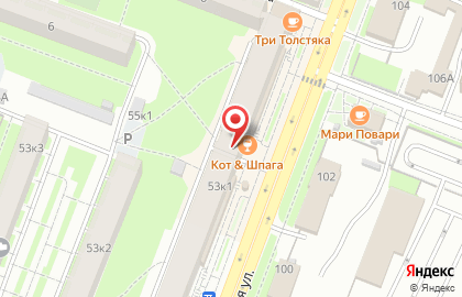 Паб Oldham на Большой Московской улице на карте