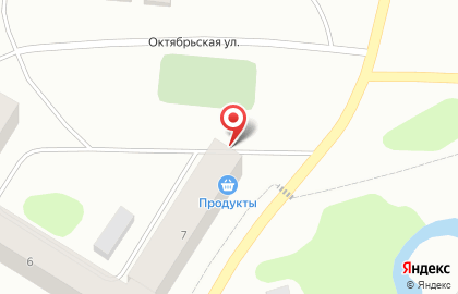 Продовольственный магазин в Мурманске на карте