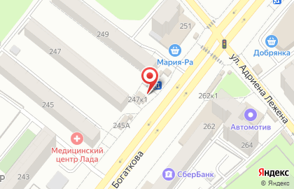 Магазин цветов в Новосибирске на карте