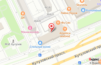 Кофейня Take and Wake на Кутузовском проспекте на карте