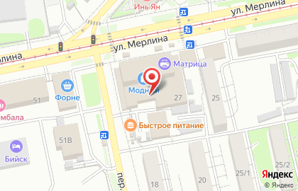 Регион Бийск в Бийске на карте